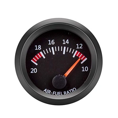 Afbeelding van ETOPARS 52 mm wijzer voor motor, auto, set, lucht brandstofverhouding, controlelampje, led, wit, universeel