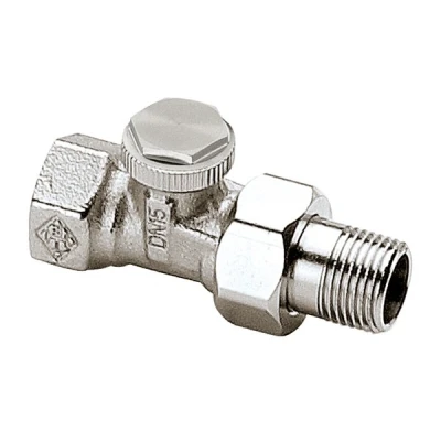 Afbeelding van Voetventiel Regutec 1/2&quot; Recht Heimeier. Artikelnr: 0356 02.000
