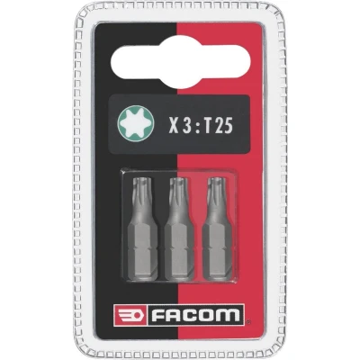 Afbeelding van FACOM EX130.J3 standaard schroefbit serie 1 Torx 25mm, T30 (3 st.)