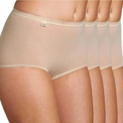 Image de Sloggi Femme Culotte Basic+ Maxi 4p, Skin, 40