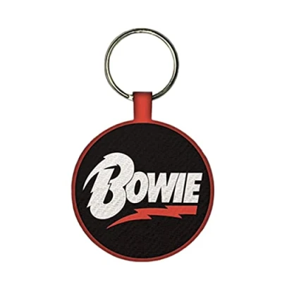 Afbeelding van David Bowie Stoffen Sleutelhanger
