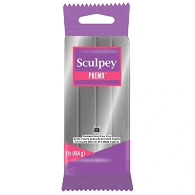 Afbeelding van Sculpey kleiset, zilver, 0,5 kg