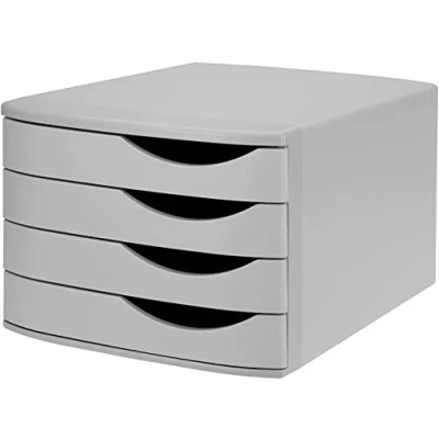 Afbeelding van Re Solution 2686374307 Class&#039;box 4 grote laden, grijs