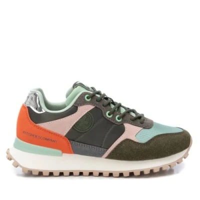 Afbeelding van XTI 142934 damessneakers, Khaki (stad)