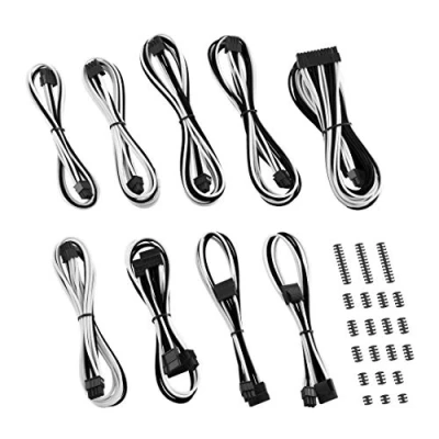 Afbeelding van CableMod Classic ModMesh C serie Corsair AXi, HXi &amp; RM kabelset, zwart