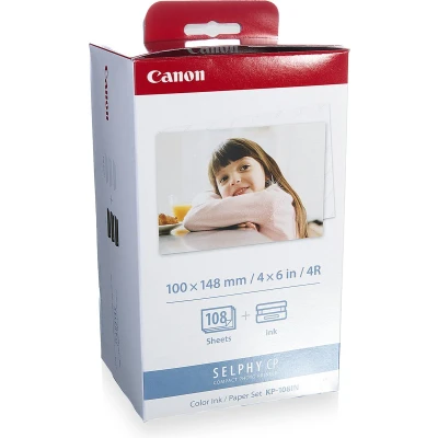 Afbeelding van Canon KP 108IN Inktcartridges Kleur + Fotopapier