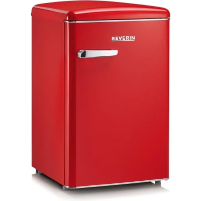 Afbeelding van Severin RKS 8830 Tafelmodel Retro koelkast rood