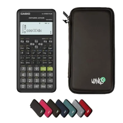 Afbeelding van CALCUSO Basispakket zwart met Grafische Rekenmachine Casio FX 570ES Plus 2nd Edition