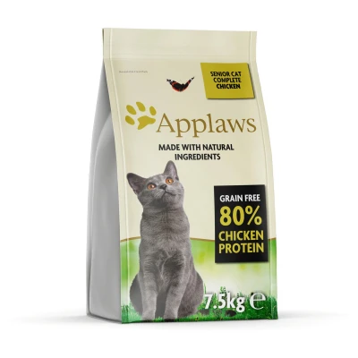 Afbeelding van Applaws Cat Senior Chicken 7.5 kg