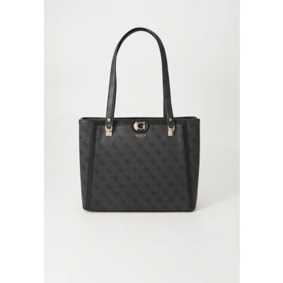 Afbeelding van Guess Orlina LOGO NOEL TOTE Handtas coal, Dames, Maat: One Size, Coal