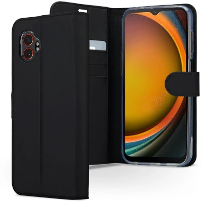 Afbeelding van Accezz Wallet Softcase Bookcase voor de Samsung Galaxy Xcover 7 Pro Zwart