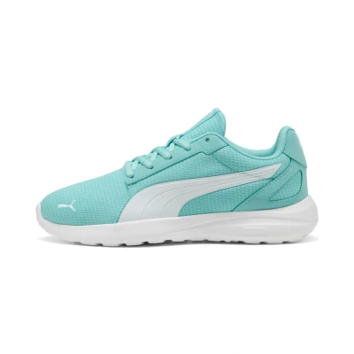 Afbeelding van Puma Softride Cosmic Sneakers laag, Dames, Maat: 40.5, Safe lake white Kunststof/ textiel