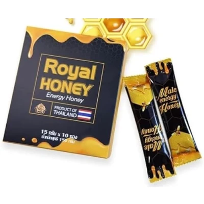 Image de Pâte de Miel naturelle Boîte 10 sachets 15 g Excellent pour homme hommes actifs