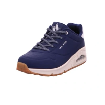 Afbeelding van Skechers Uno Shimmer Away sneakers voor dames, Navy Blauw