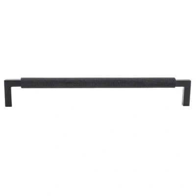 Afbeelding van Messtique Meubelgreep Knurled 207mm matzwart