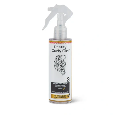 Afbeelding van Pretty Curly Girl Protein Rose Water Refresh Spray