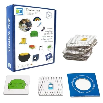 Afbeelding van BS Toys Treasure Hunt Kinderspel Speurtocht Spel 2 of meer Spelers Speelgoed vanaf 3 Jaar Cadeau kind