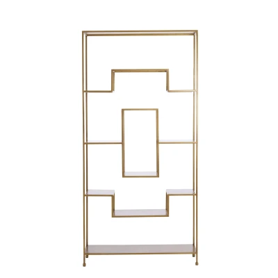 Afbeelding van Light &amp; Living Kast open REZINA 100x30x205cm Brons