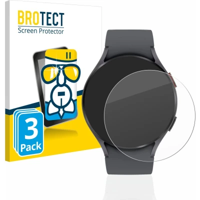 Afbeelding van BROTECT Screenprotector voor Samsung Galaxy Watch 5 (44mm) Folie Beschermfolie Beschermglas transparant (3 Stuks)