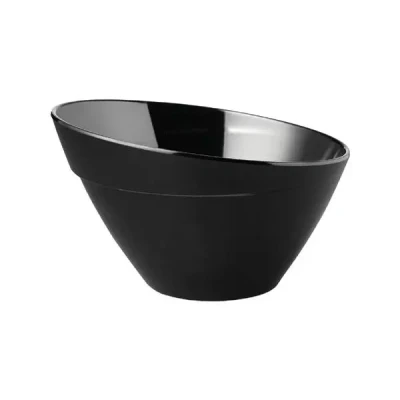 Afbeelding van APS Balance melamine kom zwart 30cm