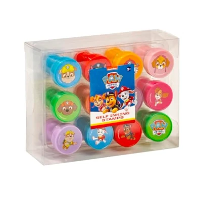 Image de Totum Set de tampons auto encreurs dans différents motifs Paw Patrol Chase, Marshall, Skye, Rubble, Zuma Cadeau pour enfants