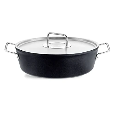 Afbeelding van Fissler Adamant/aluminium braadpan (Ø 28 cm, 4,3 l) met metalen deksel, antiaanbaklaag, inductie