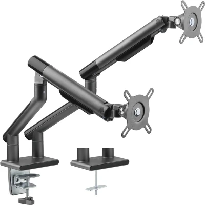 Afbeelding van My Wall HL 23 2 L Monitor tafelbeugel voudig 43,2 cm (17) 81,3 (32) Zwart Draaibaar, Kantelbaar