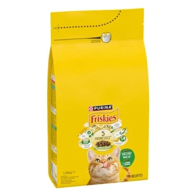 Afbeelding van 1,5kg Konijn, Kip &amp; Groenten Friskies Kattenvoer