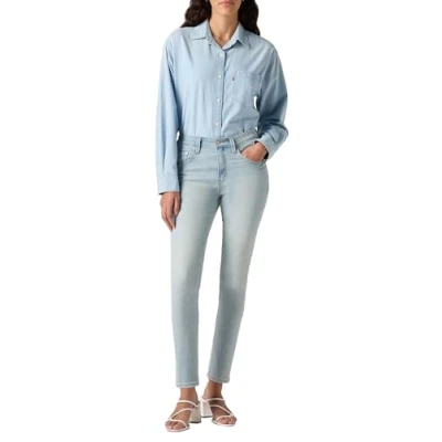 Image de Levi&#039;s Femme Jeans 721 High Rise Skinny, Cool Secret Bench, 27W / 30L