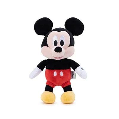 Afbeelding van Disney Mickey Mouse, gerecycled materiaal, 25 cm, duurzaam speelgoed, knuffeldier, vanaf 0 maanden