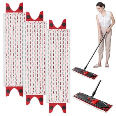 Afbeelding van Csuntikulo 3 stuks vervangende microvezel mop voor Vileda Ultramax/UltraMax Plus/Easy Wring UltraMax 2 in 1