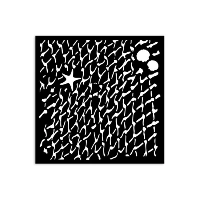 Afbeelding van Stamperia Silent Sea Thick Stencil 12x12cm Net (KSTDS39)