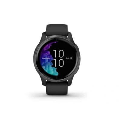 Afbeelding van Garmin VENU Health Smartwatch Amoled touchscreen Stappenteller 5 dagen batterij Zwart/Gunmetal