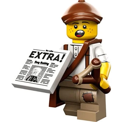 Afbeelding van LEGO Verzamelfiguren serie 24 Kid Journal 71037 (verpakt)