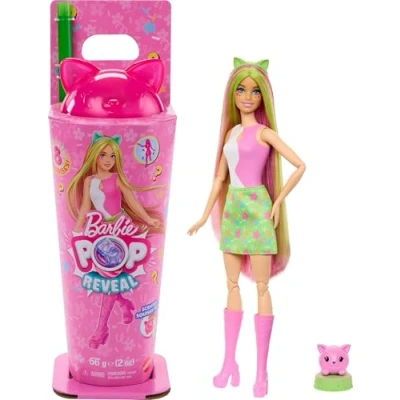Image de Poupée Barbie Pop Reveal Chaton Rose