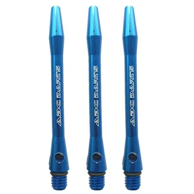 Afbeelding van ABC Darts Dart Shafts Aluminium Blauw Medium 3 Sets (9 stuks)