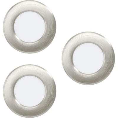 Afbeelding van EGLO Fueva 5 Inbouwarmatuur LED Ø 8,6 cm Grijs/Wit