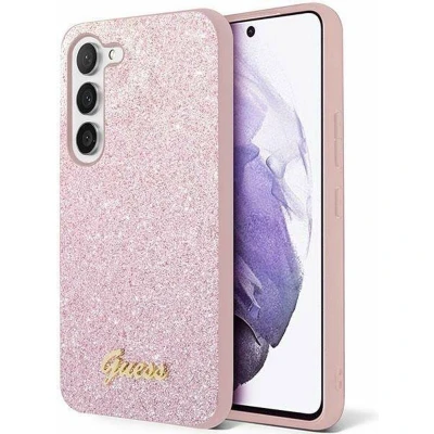 Afbeelding van Guess Glitter Back Case Samsung Galaxy S24 Plus (S926) Roze