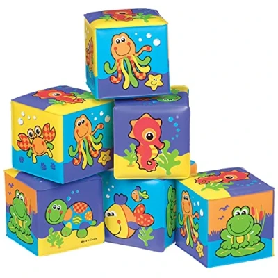 Afbeelding van Playgro zachte badblokken