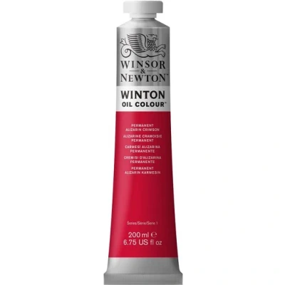 Afbeelding van Winsor &amp; Newton Winton Oil Colours 200ml Permanent Alizarin Crimson