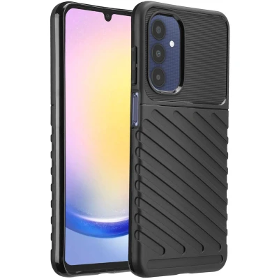 Afbeelding van imoshion Hoesje Geschikt voor Samsung Galaxy A26 Siliconen Thunder Backcover Zwart