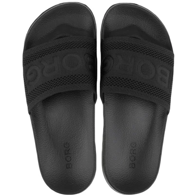 Afbeelding van Björn Borg KNOX Pantoffels, Dames, Maat: 39, Black Kunststof/ textiel