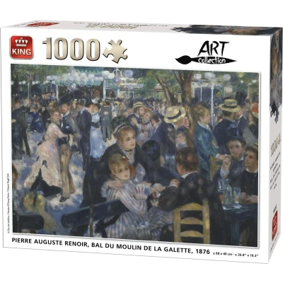Afbeelding van King puzzel renoir bal 1.000 st. 56032