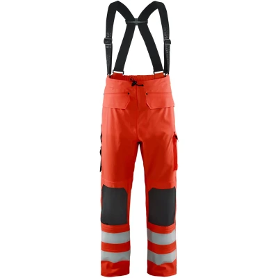 Afbeelding van Blaklader Regenbroek High Vis LEVEL 2 1302 2003 Rood XS