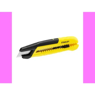 Afbeelding van STANLEY STHT10489 0 Cutter 18 mm met schuif 1 stuk(s)