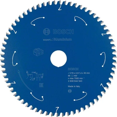 Image de BOSCH 2608644543 lame de scie circulaire E x pert pour aluminium scies sans fil 216 30 2/1.4 mm, 66T
