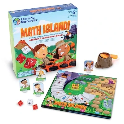 Afbeelding van Math Island (rekenspel) optellen en aftrekken