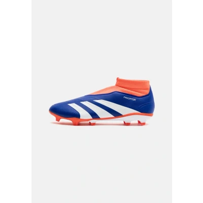 Afbeelding van adidas Performance Predator League Laceless FG Voetbalschoenen met kunststof noppen, Heren, Maat: 40 2/3, Lucid blue/footwear white/solar red