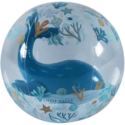 Afbeelding van Little Dutch Ocean Drems strandbal 3D Blauw