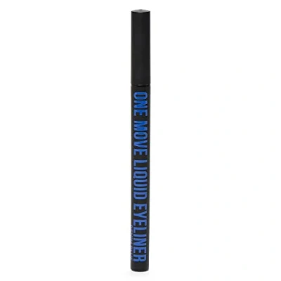 Afbeelding van INGLOT One Move Liquid Eyeliner 03 denim blue Blauw Waterproof